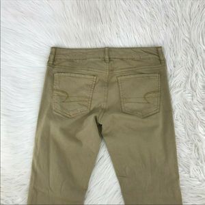 AEO khaki jeggings